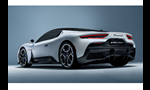 2020 Maserati MC20 sports car with Nettuno twin turbo 630 hp V6 engine